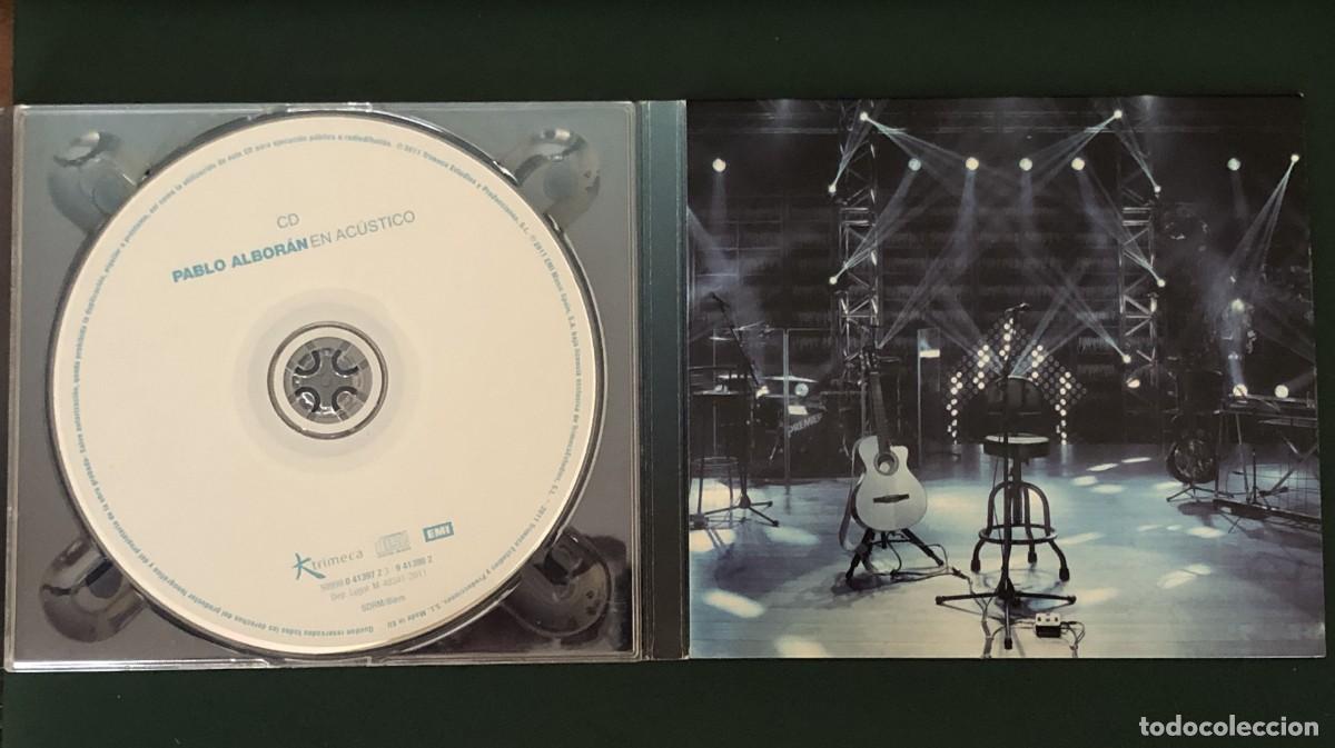 CDs de m&uacute;sica: PABLO ALBORAN. EN ACUSTICO. CD + DVD. 2011 - Foto 5