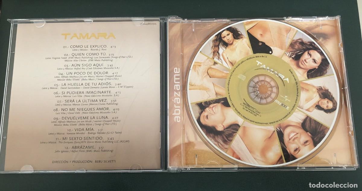 CDs de m&uacute;sica: TAMARA. ABRAZAME. CD. 2003 - Foto 3