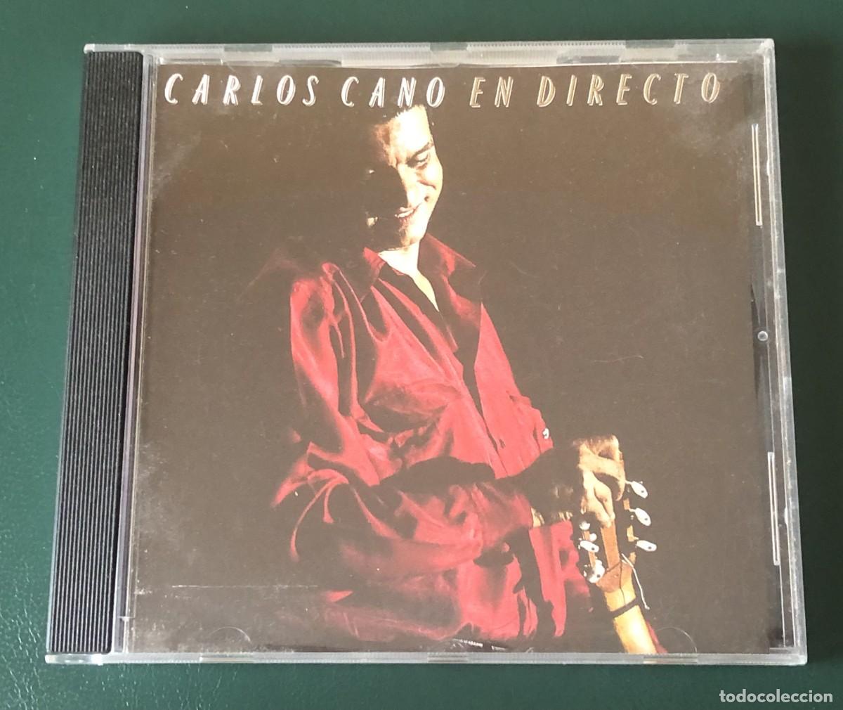 CDs de m&uacute;sica: CARLOS CANO. EN DIRECTO. CD. 1990 - Foto 1