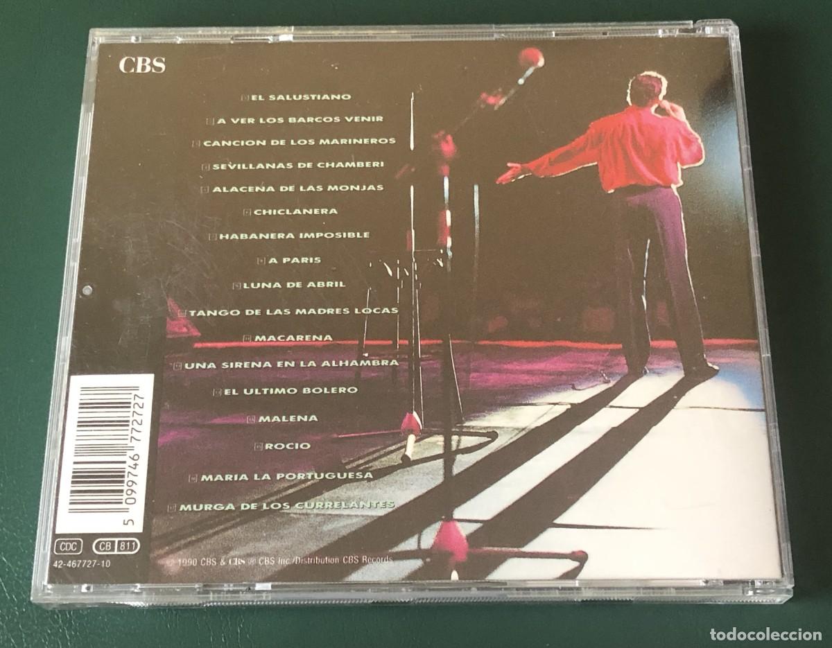CDs de m&uacute;sica: CARLOS CANO. EN DIRECTO. CD. 1990 - Foto 2