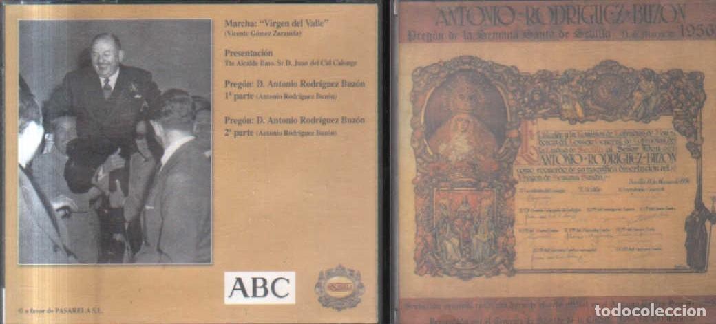 CDs de m&uacute;sica: PREGON DE LA SEMANA SANTA DE SEVILLA. 11 DE MARZO DE 1956. CD-VARIOS-2311