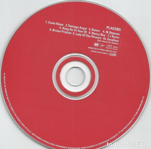 CDs de m&uacute;sica: PLACEBO PLACEBO CD - Foto 4