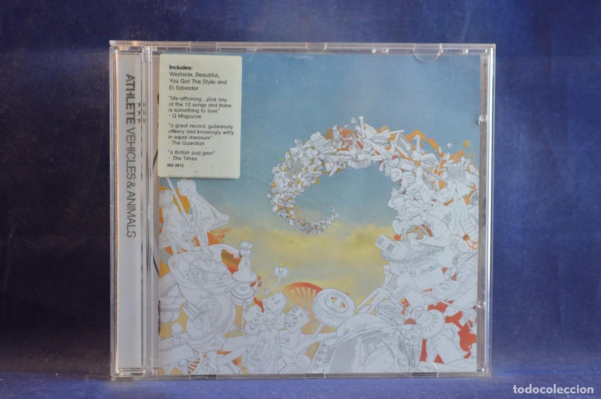 CDs de m&uacute;sica: ATHLETE - VEHICLES & ANIMALS - CD - Foto 1