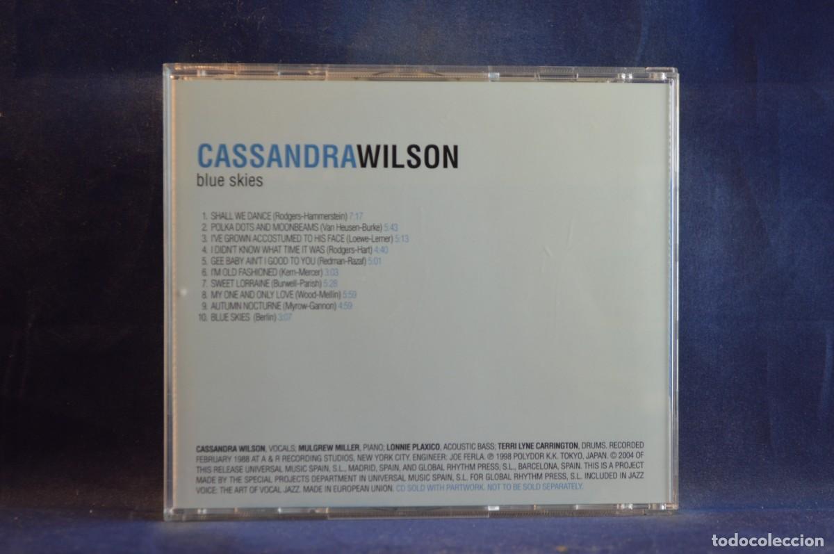 CDs de m&uacute;sica: CASSANDRA WILSON - BLUE SKIES - CD - Foto 2