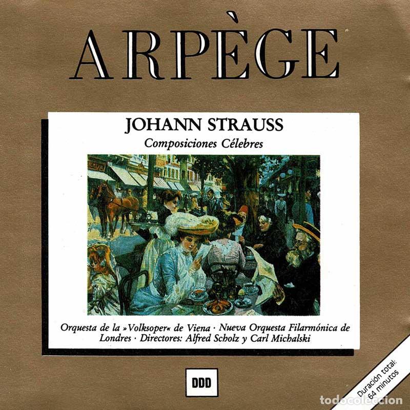 CDs de m&uacute;sica: Johann Strauss - Composiciones C&eacute;lebres II. CD - Foto 1