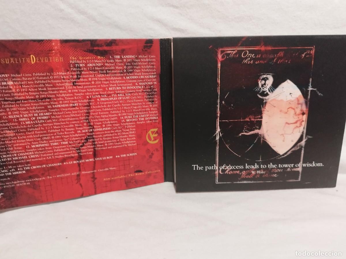 CDs de m&uacute;sica: Enigma &ndash; Love Sensuality Devotion (The Greatest Hits)Cd sin uso - Foto 2
