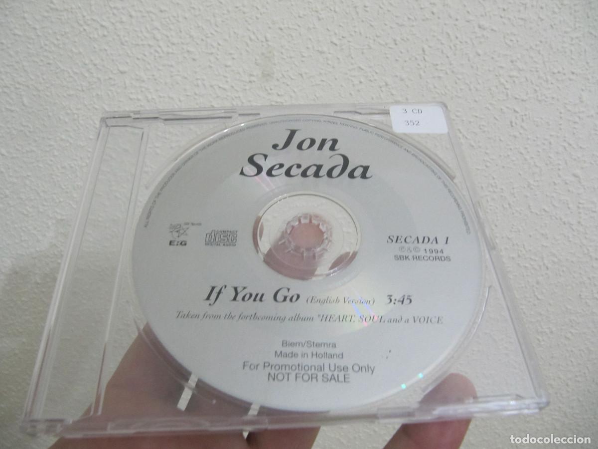 CDs de m&uacute;sica: JON SECADA IF YOU GO PROMO CD SINGLE - Foto 1
