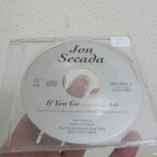 CDs de Música: JON SECADA IF YOU GO PROMO CD SINGLE