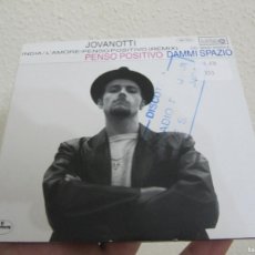 CDs de Música: JOVANOTTI - PENSO POSITIVO CD SINGLE 5 TEMAS 1994