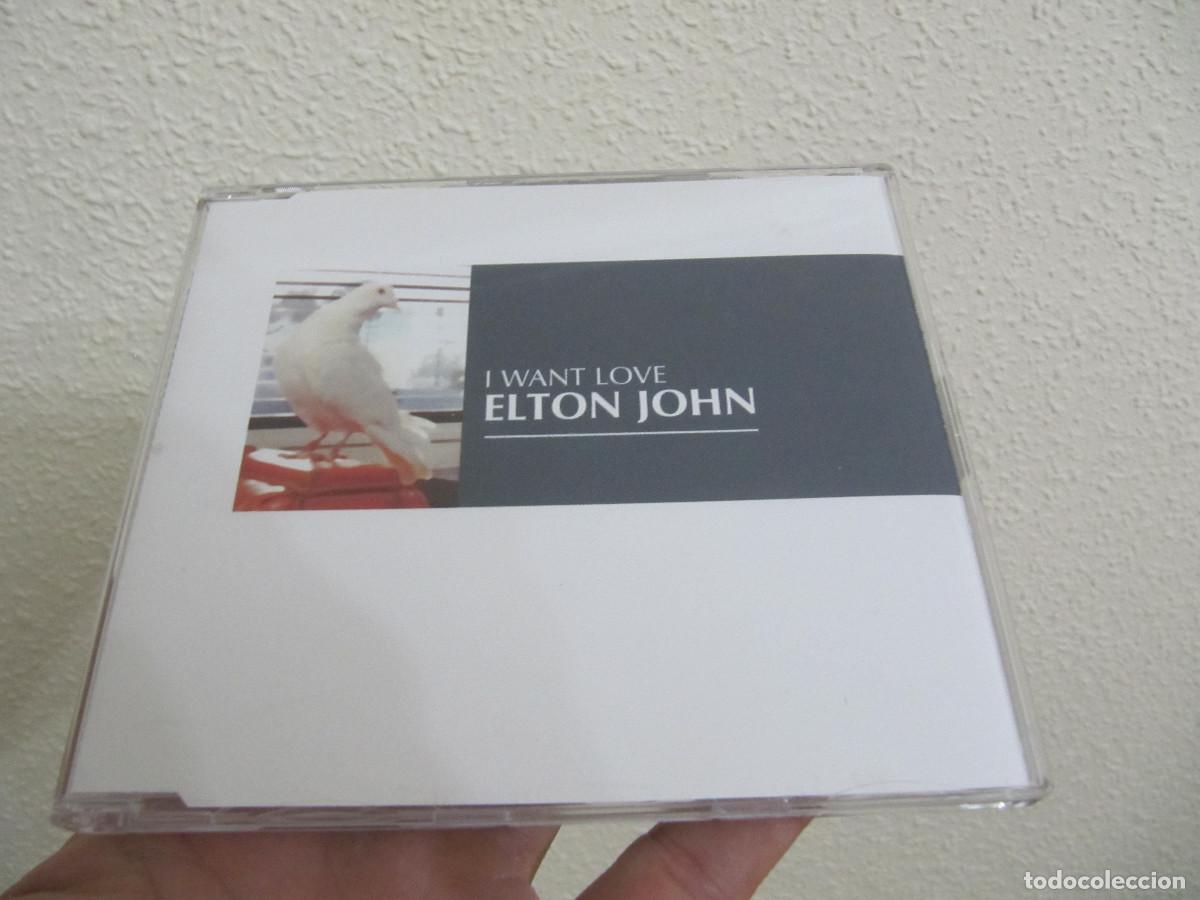 CDs de m&uacute;sica: ELTON JOHN - I WANT LOVE - CD SINGLE - Foto 1
