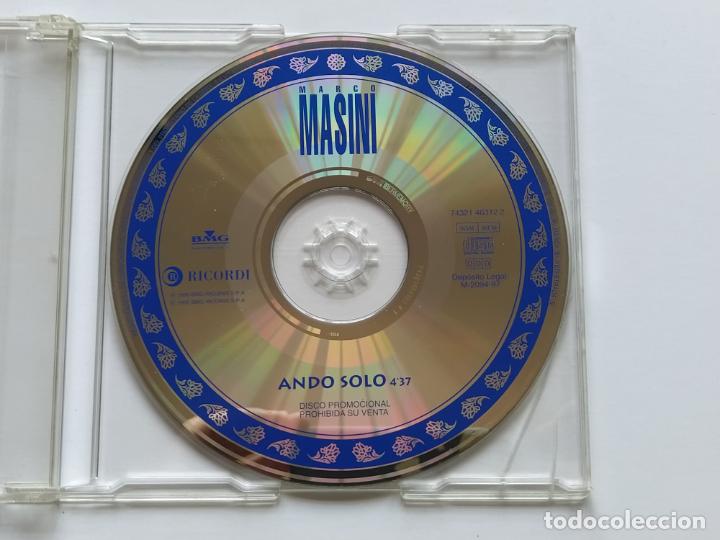 CDs de m&uacute;sica: CD MARCO MASINI - ANDO SOLO - SINGLE (X3) - Foto 1