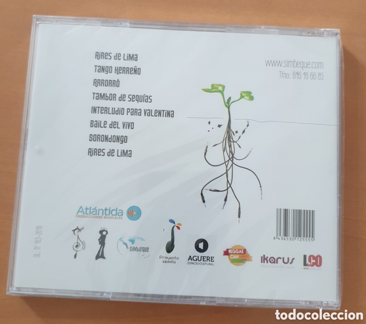 CDs de m&uacute;sica: Simbeque&nbsp;&ndash;&nbsp;Simbeque Project Vol.I. SIN ABRIR - Foto 2