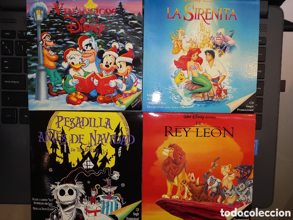 CDs de m&uacute;sica: Disney Promo Box 4 CD singles - Foto 2