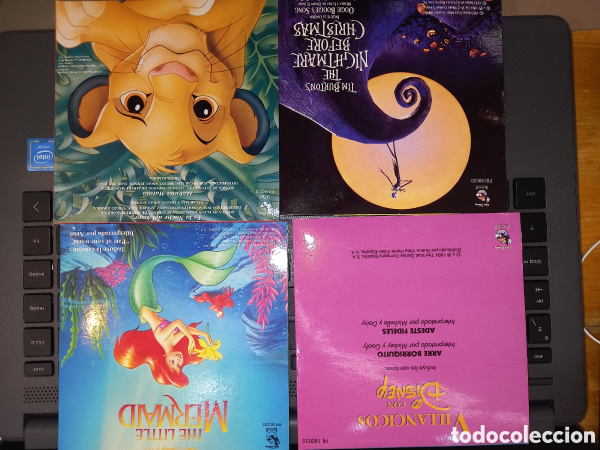 CDs de m&uacute;sica: Disney Promo Box 4 CD singles - Foto 3