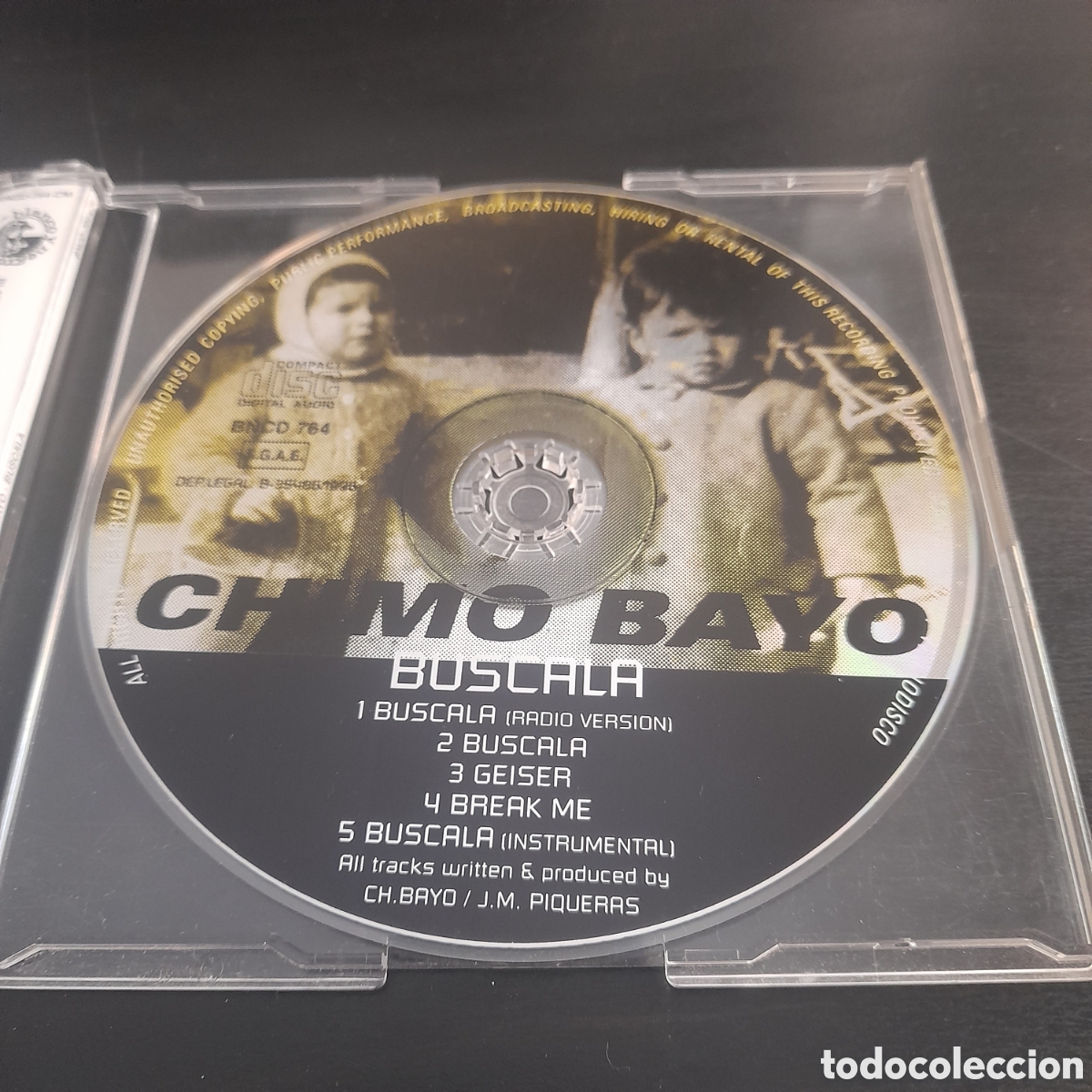 CDs de m&uacute;sica: Chimo Bayo &ndash; B&uacute;scala. CD, Maxi-Single 1996 Espa&ntilde;a - Foto 2