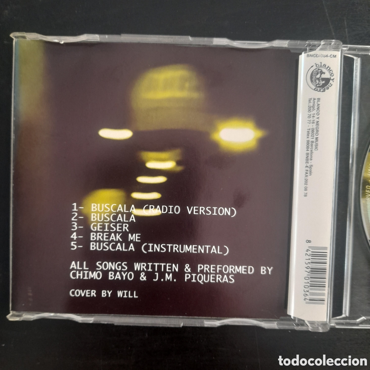 CDs de m&uacute;sica: Chimo Bayo &ndash; B&uacute;scala. CD, Maxi-Single 1996 Espa&ntilde;a - Foto 3