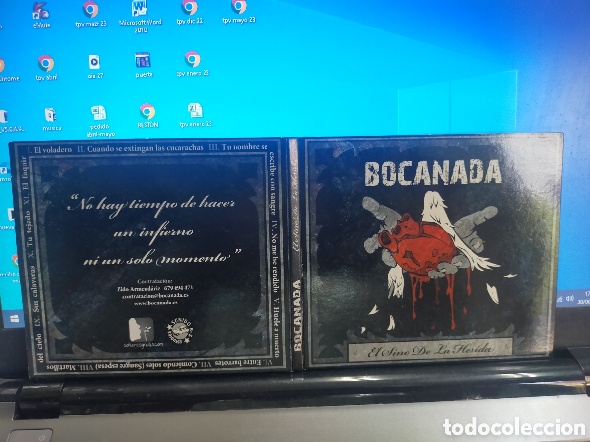 CDs de m&uacute;sica: Bocanada CD Digipack el sino de la herida 2013 - Foto 1