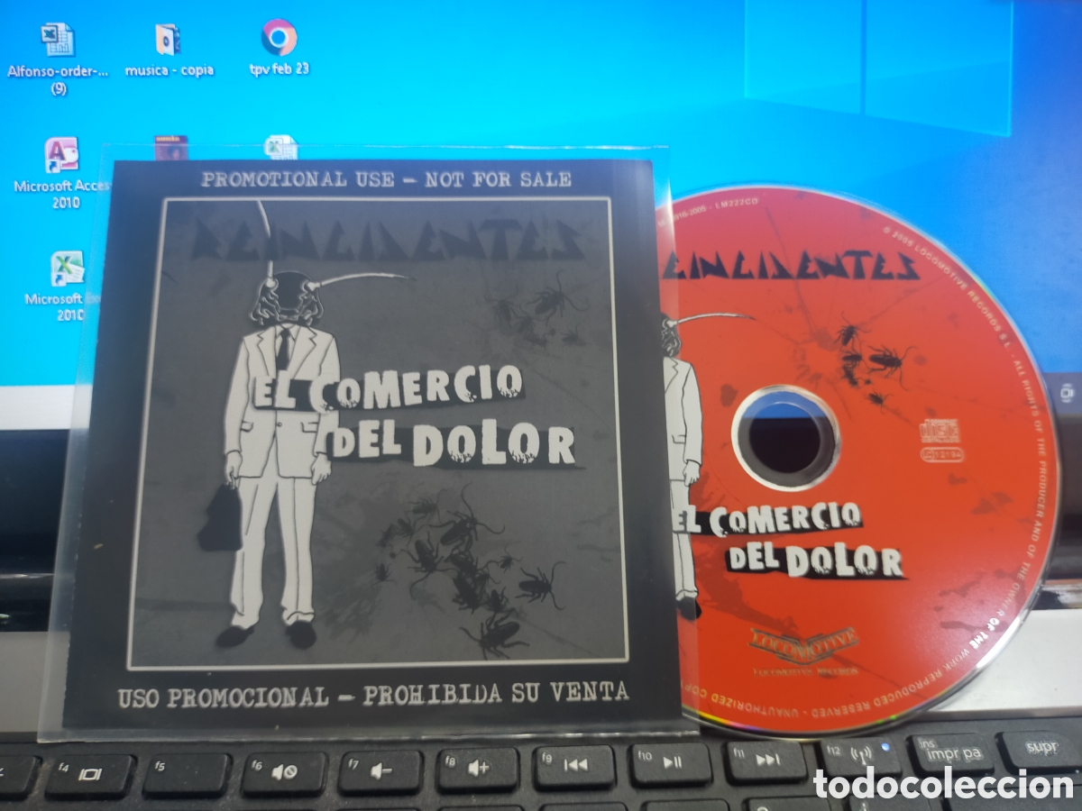 CDs de m&uacute;sica: Reincidentes CD promocional el comercio del dolor 2005 - Foto 1