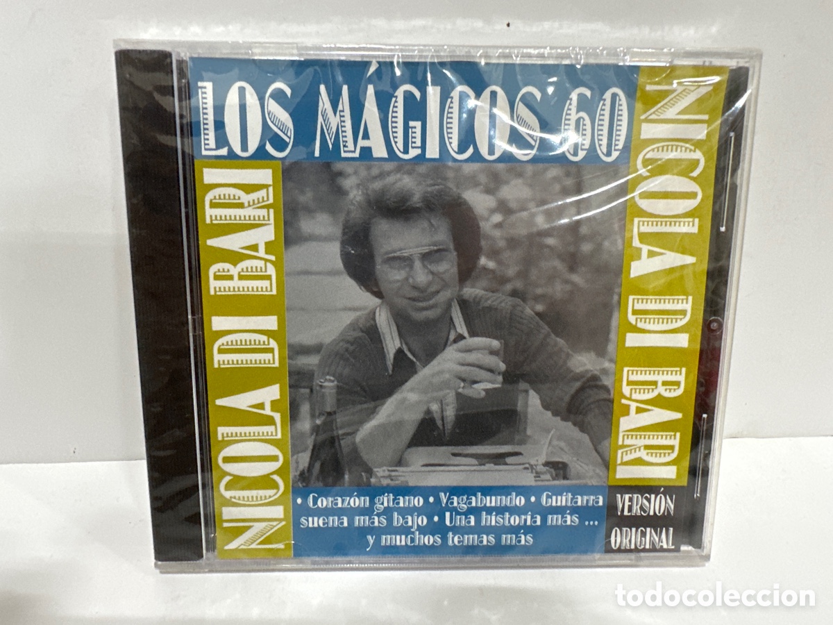 CDs de m&uacute;sica: Nicola Di Bari - Los M&aacute;gicos 60 (CD, Comp) *Precintado* - Foto 1