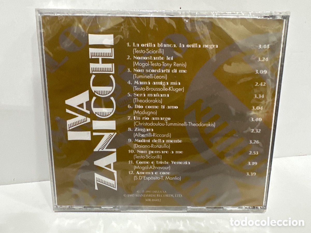 CDs de m&uacute;sica: Iva Zanicchi - Los M&aacute;gicos 60 (CD) *Precintado* - Foto 2