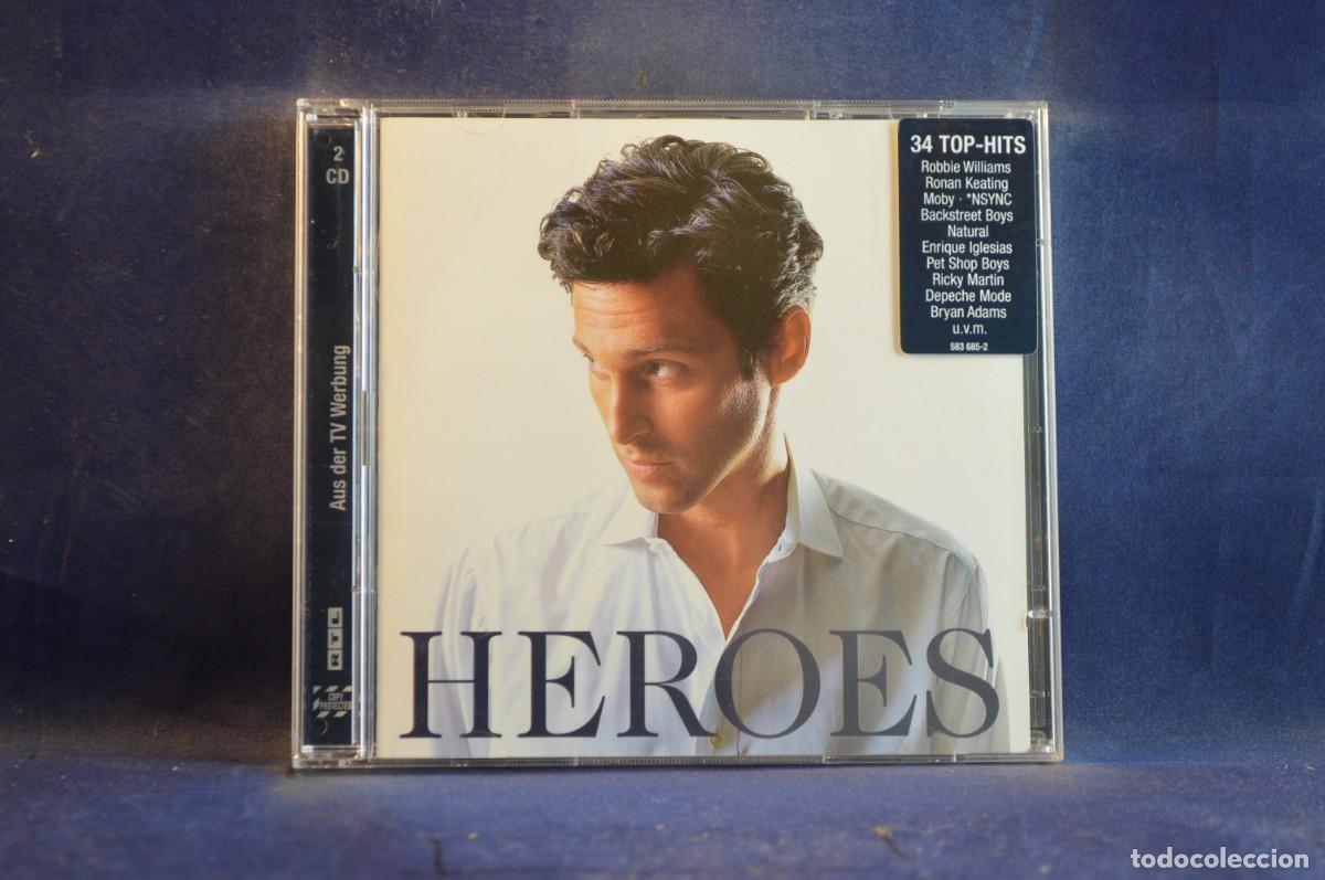 CDs de m&uacute;sica: VARIOUS &ndash; HEROES - 2 CD - Foto 1