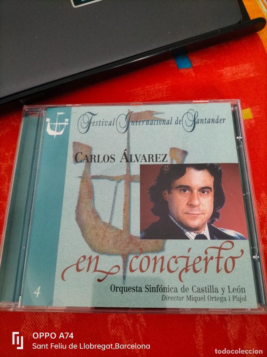 CDs de m&uacute;sica: RAR CD. CARLOS &Aacute;LVAREZ. EN CONCIERTO - Foto 1