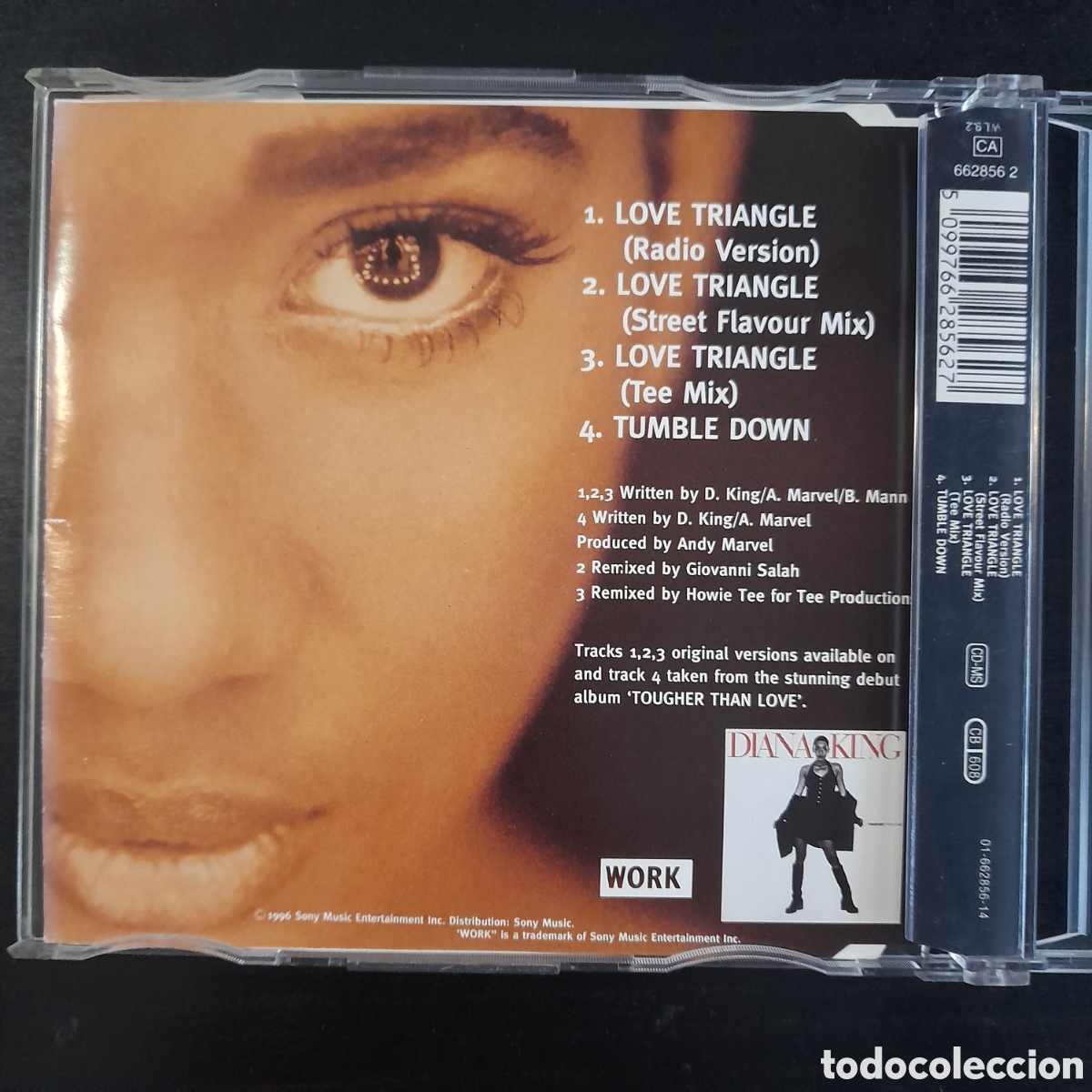 CDs de m&uacute;sica: Diana King &ndash; Love Triangle. CD, Single, 1995, UK - Foto 3