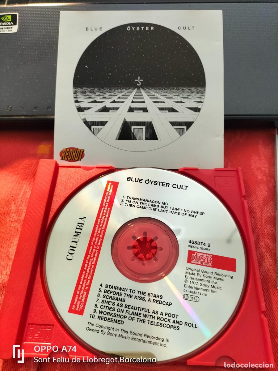 CDs de m&uacute;sica: RAR CD. BLUE OYSTER CULT - Foto 1