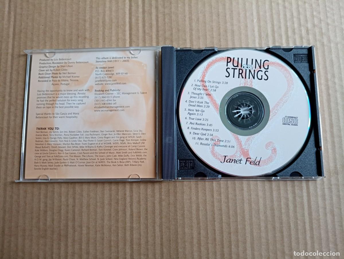 CDs de m&uacute;sica: JANET FELD - PULLING ON STRINGS CD 2004 - Foto 2