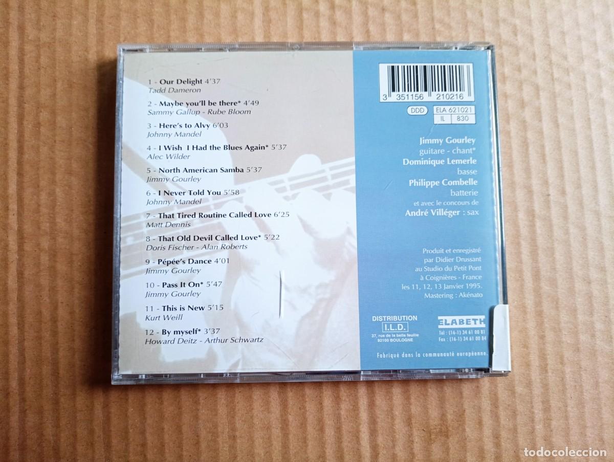 CDs de m&uacute;sica: JIMMY GOURLEY - OUR DELIGHT CD - Foto 3