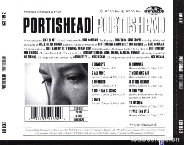 CDs de m&uacute;sica: PORTISHEAD PORTISHEAD CD - Foto 2