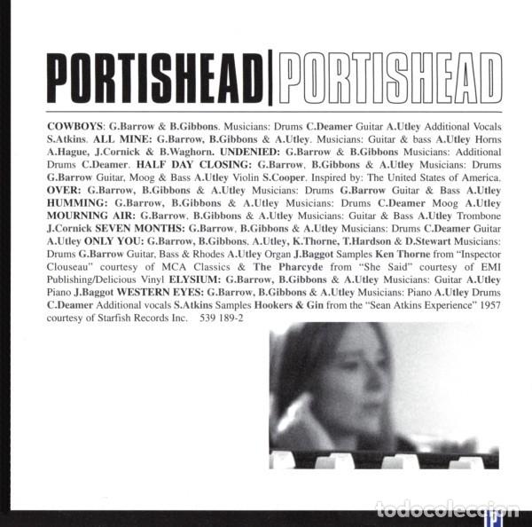 CDs de m&uacute;sica: PORTISHEAD PORTISHEAD CD - Foto 5