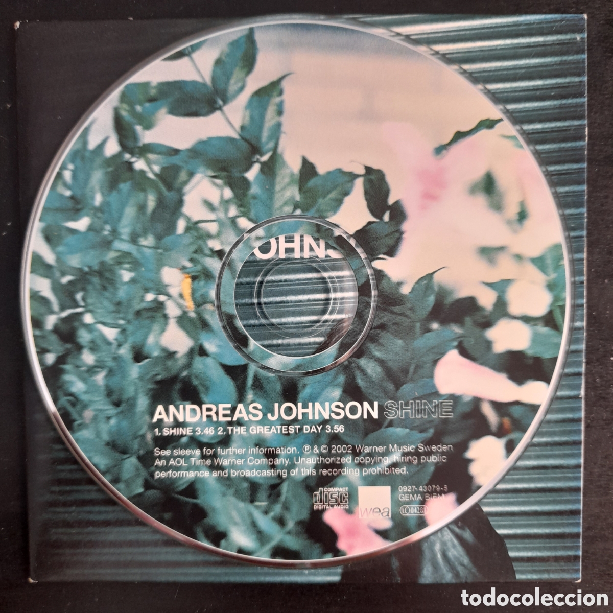 CDs de m&uacute;sica: Andreas Johnson &ndash; Shine. CD, Single - Foto 3