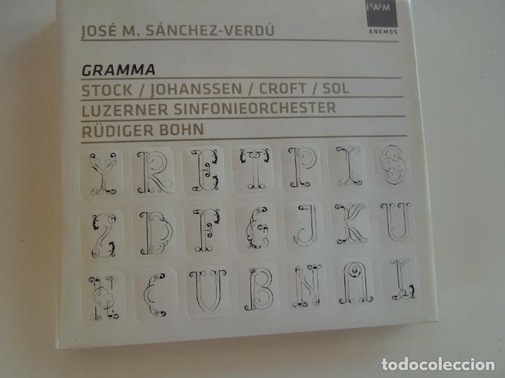 CDs de M&uacute;sica: JOS&Eacute; M SANCHEZ-VERD&Uacute; - GRAMMA - Johanssen - Croft- Sol - R&uuml;diger Bohn CD+LIBRETO