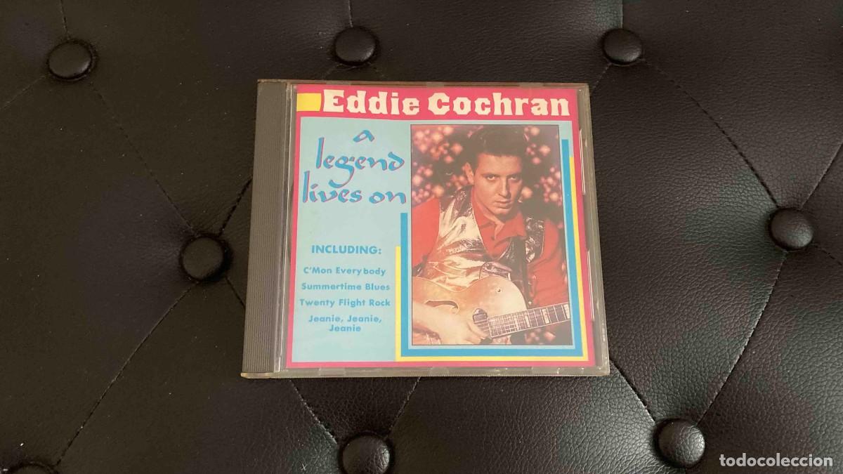 CDs de m&uacute;sica: CD. Eddie Cochran. A legend lives on - Foto 1