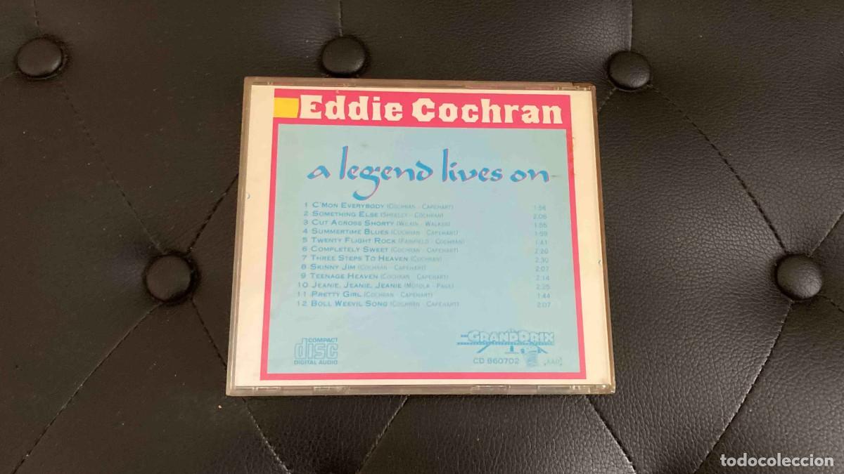 CDs de m&uacute;sica: CD. Eddie Cochran. A legend lives on - Foto 2