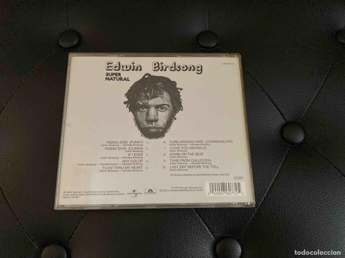CDs de m&uacute;sica: CD. Edwin Birdsong. Super natural - Foto 2