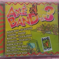 CDs de Música: AXÉ BAND VOL. 3 (SKY BLUE MUSIC, 2003) /// FORRÓ BRASIL BOSSA NOVA SAMBA SALSA REGGAETON BACHATA