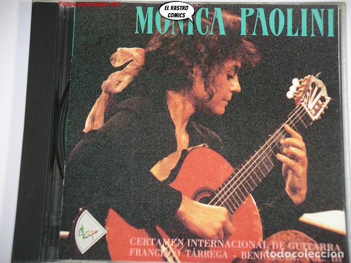 CDs de M&uacute;sica: M&oacute;nica Paolini, Certamen Internacional de Guitarra Francisco T&aacute;rrega, Benic&agrave;ssim , Vol III, CD, 1991
