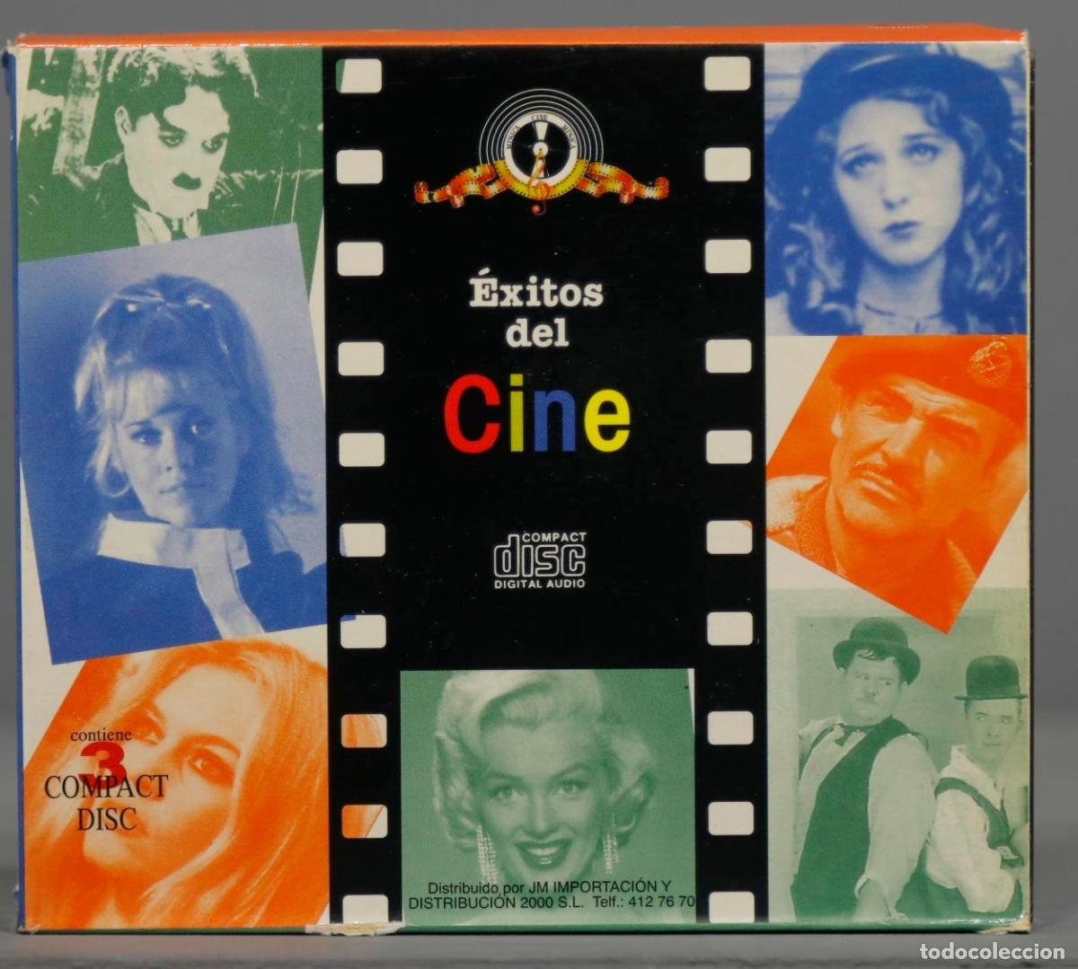CDs de m&uacute;sica: 3 CD. EXITOS DEL CINE - Foto 1