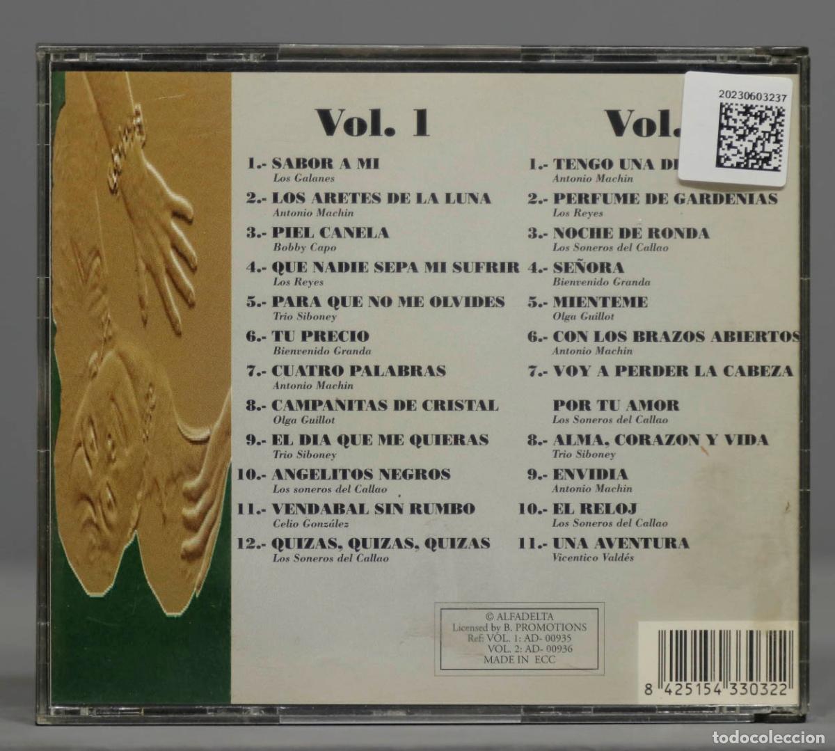 CDs de m&uacute;sica: 2 CD. LO MEJOR DE LOS BOLEROS - Foto 2