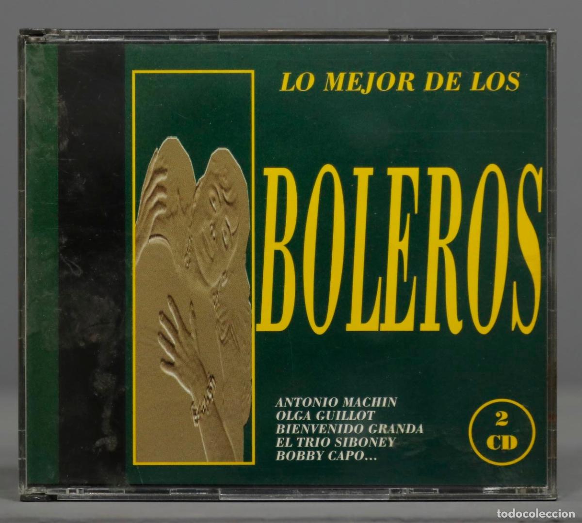 CDs de m&uacute;sica: 2 CD. LO MEJOR DE LOS BOLEROS - Foto 1