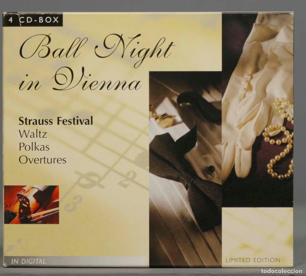 Musik-CDs: 4 CD. BALL NIGHT IN VIENNA