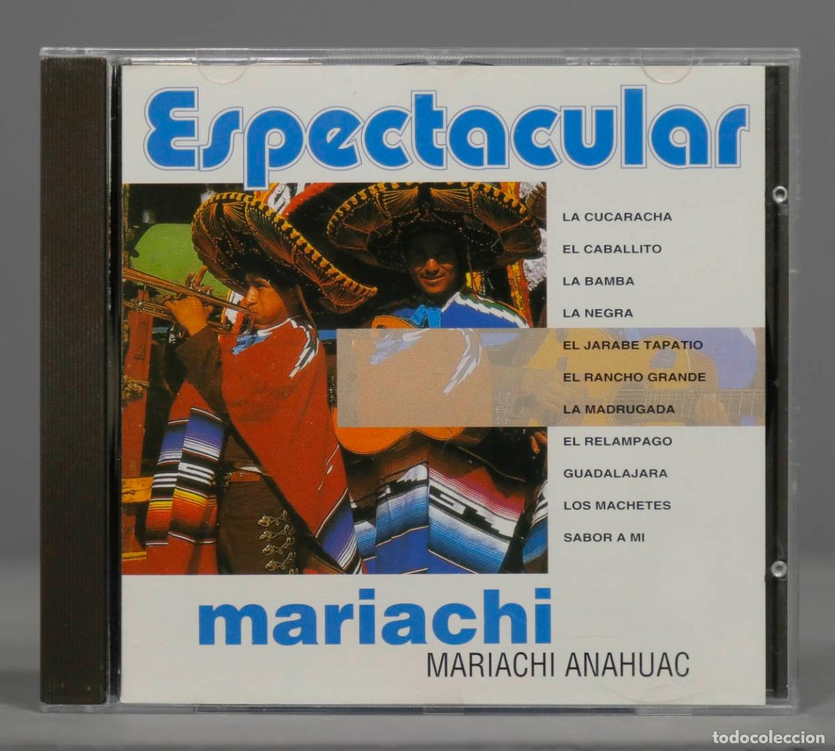 CDs de m&uacute;sica: CD. ESPECTACULAR. MARIACHI ANAHUAC - Foto 1