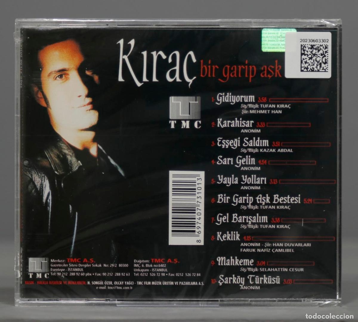 CDs de m&uacute;sica: CD. Kıra&ccedil; &ndash; Bir Garip Aşk Bestesi - Foto 2