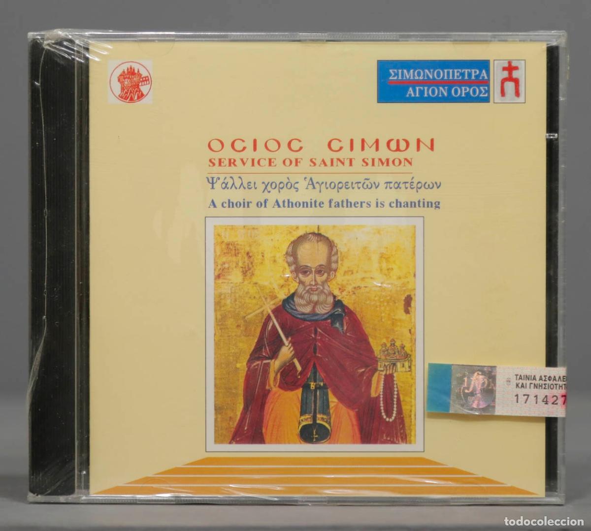 CDs de Musique: CD. Choir Of Athonite Chanters &ndash; Service Of Saint Simon Of Athos. PRECINTADO