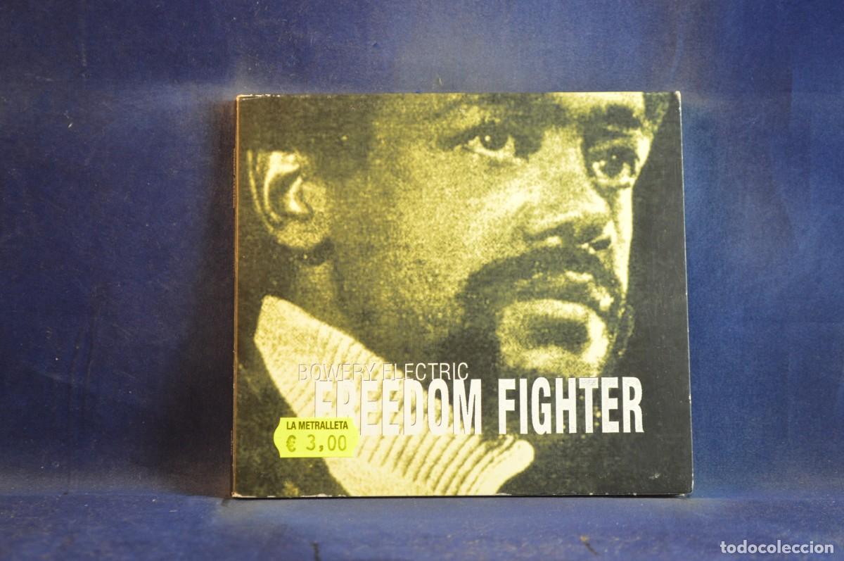 CDs de m&uacute;sica: BOWERY ELECTRIC &ndash; FREEDOM FIGHTER - CD SINGLE - Foto 1
