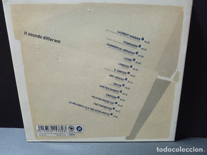 CDs de m&uacute;sica: DEEP TECHNO CD IT SOUNDS DIFFERENT DIGIPACK 2001 PEPETO - Foto 2