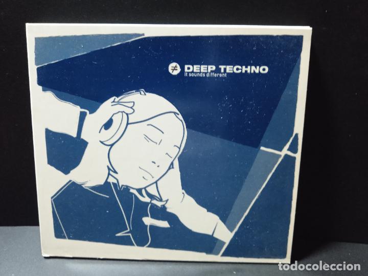CDs de m&uacute;sica: DEEP TECHNO CD IT SOUNDS DIFFERENT DIGIPACK 2001 PEPETO - Foto 1