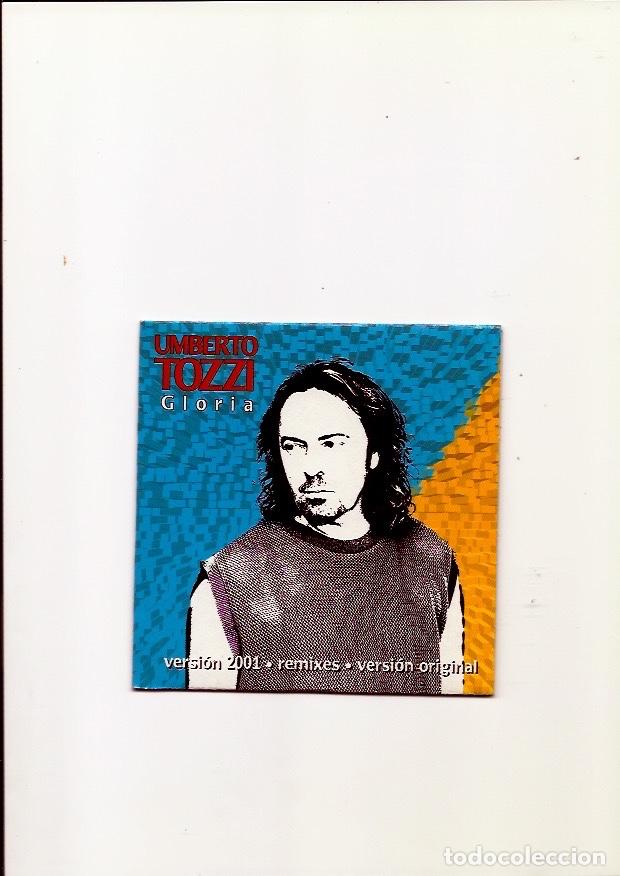 CDs de m&uacute;sica: UMBERTO TOZZI. Gloria (version 2001 - remixes) - Foto 1